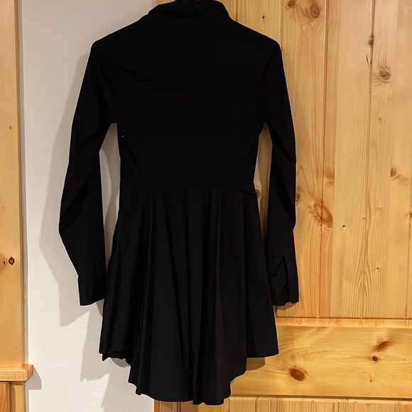Express office dress, black, size 2 - Picture 3 of 4